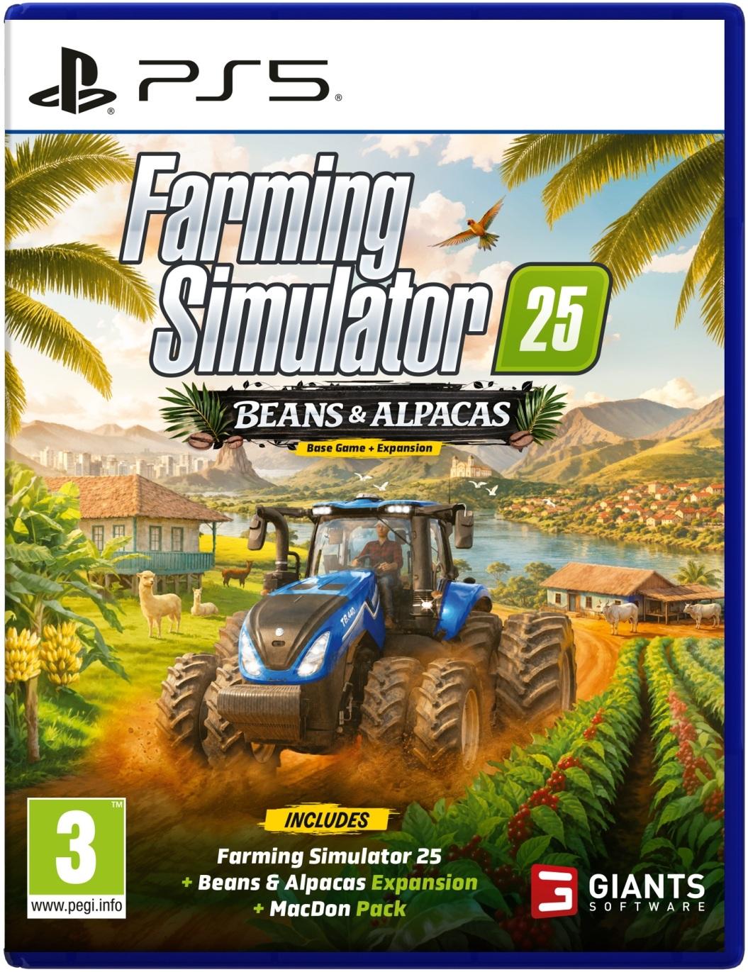 Farming Simulator 25: Beans & Alpacas Edition (PS5)