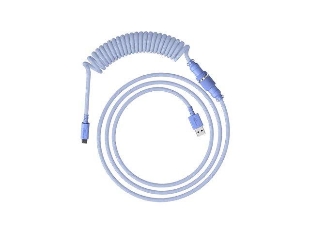 HP HyperX USB-C Coiled Cable Light Purple | JAR Computers HP HyperX USB-C Coiled Cable Light Purple