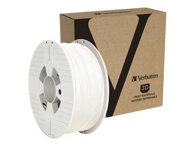 Консуматив за 3D принтер Verbatim - white, RAL 9003 - PLA filament | JAR Computers Консуматив за 3D принтер Verbatim - white, RAL 9003 - PLA filament