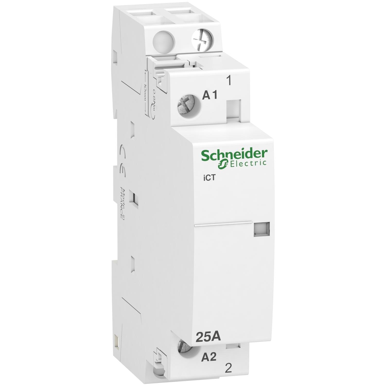 Контактор 25A 1NO 230...240V 50Hz - SCHNEIDER ELECTRIC Acti 9 iCT A9C20731 | JAR Computers Контактор 25A 1NO 230...240V 50Hz - SCHNEIDER ELECTRIC Acti 9 iCT A9C20731