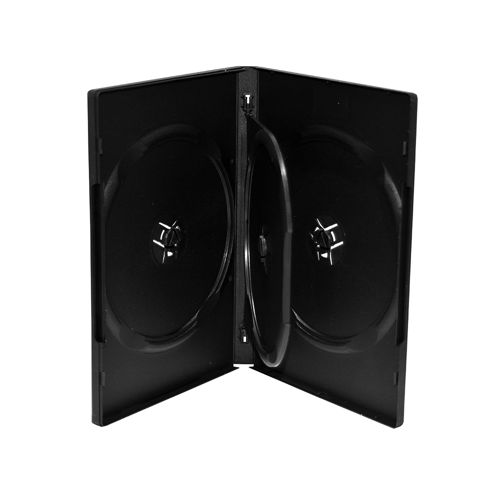 MediaRange DVD Case for 4 discs 14mm Black (MRBOX17) | JAR Computers MediaRange DVD Case for 4 discs 14mm Black (MRBOX17)