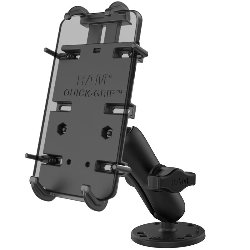 RAM Mounts Quick-Grip Пасивен държач Мобилен телефон/смартфон, Навигатор Черен | JAR Computers RAM Mounts Quick-Grip Пасивен държач Мобилен телефон/смартфон, Навигатор Черен