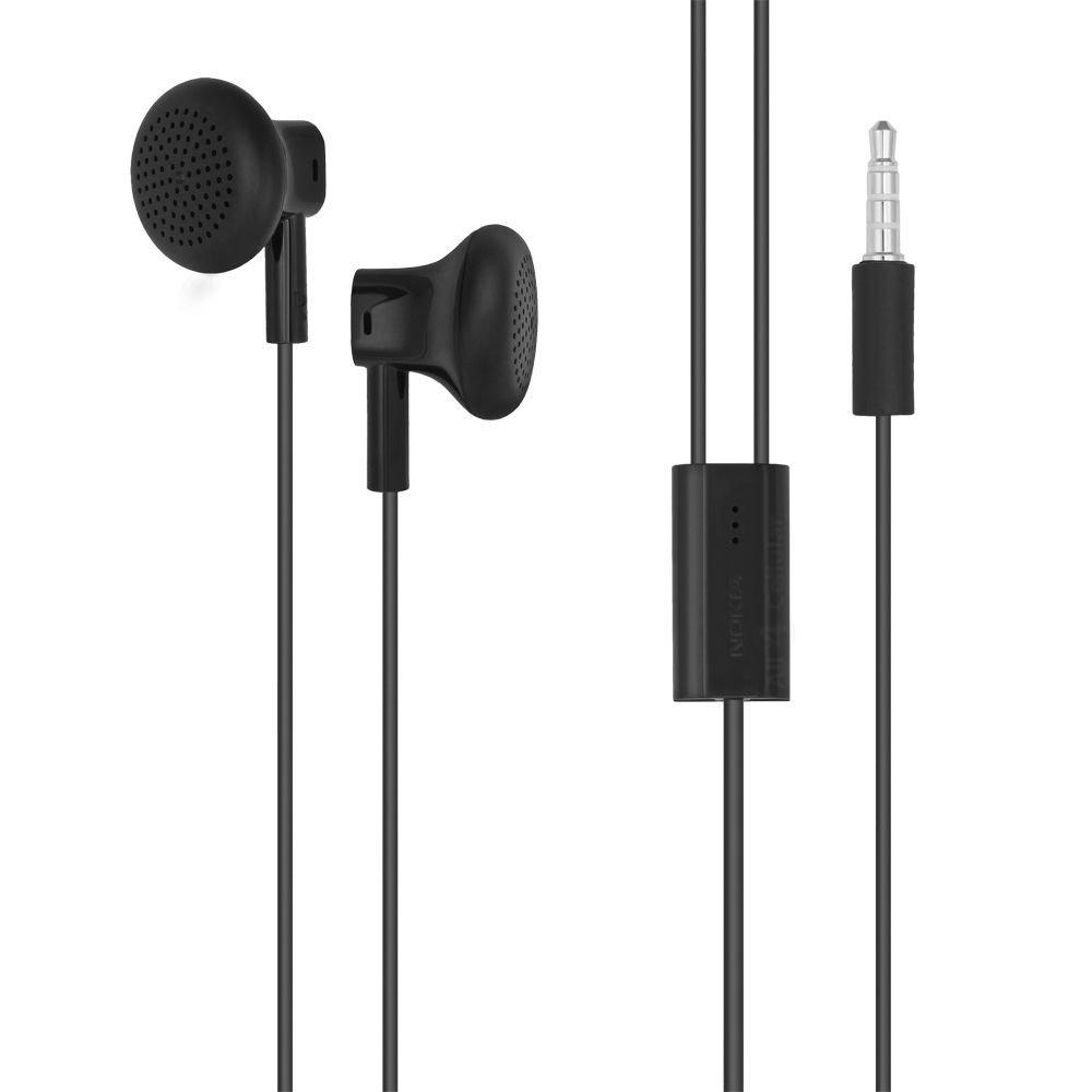 Слушалки с микрофон за Nokia смартфони (черен) - Nokia Headset WH-109 Stereo Headset (bulk) | JAR Computers Слушалки с микрофон за Nokia смартфони (черен) - Nokia Headset WH-109 Stereo Headset (bulk)