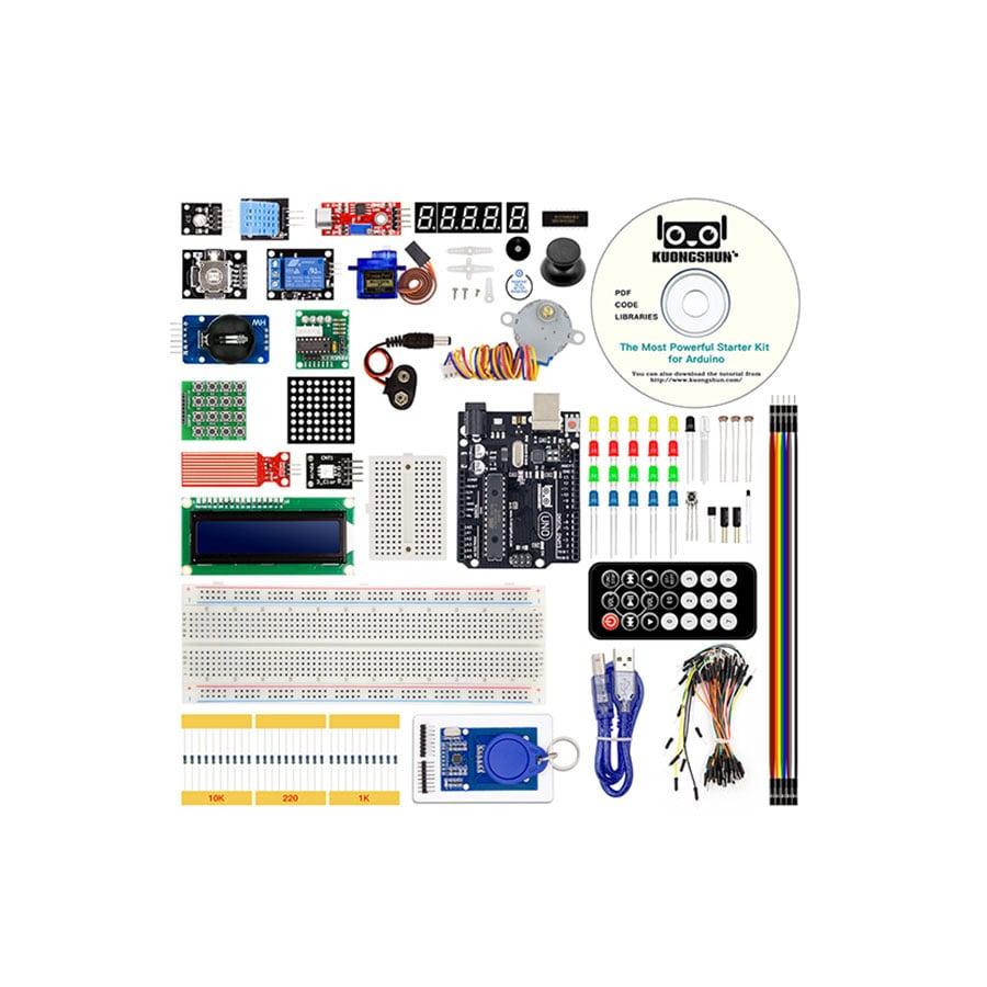 Стартов комплект за Nowa Szkola Arduino, голям, 37 сензора | JAR Computers Стартов комплект за Nowa Szkola Arduino, голям, 37 сензора