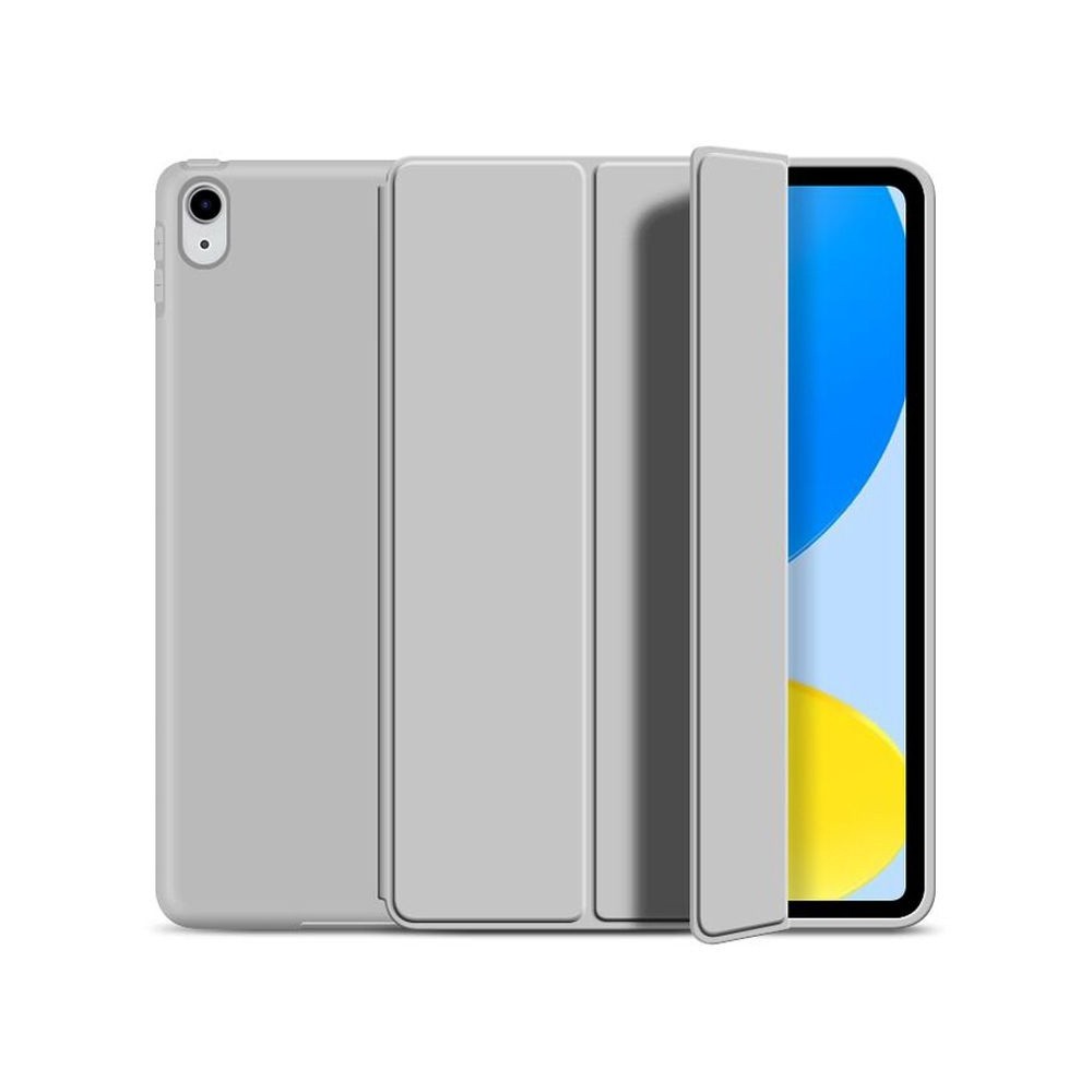Tech-Protect Smartcase - силиконов кейс и поставка за iPad 10 (2022) (сив) 