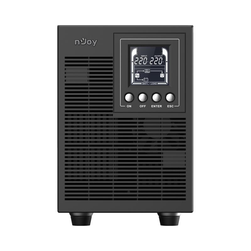 UPS 2000VA/1600W, On-Line технология, Tower, двойна конверсия; Микропроцесорно управление,
LCD дисплей, чиста синусоида; - NJOY Echo Pro 2000 | JAR Computers UPS 2000VA/1600W, On-Line технология, Tower, двойна конверсия; Микропроцесорно управление,
LCD дисплей, чиста синусоида; - NJOY Echo Pro 2000
