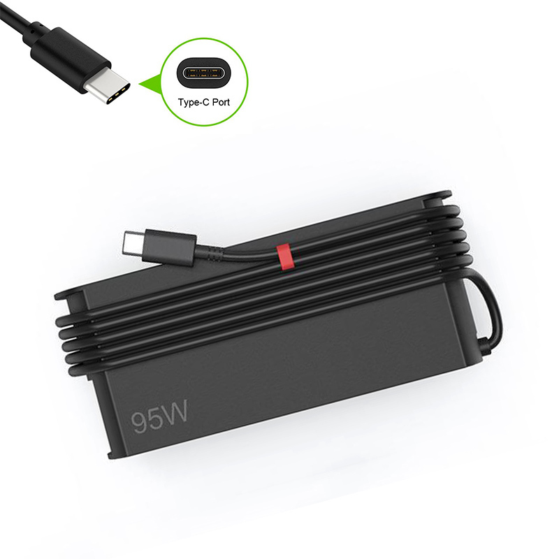 Зарядно за лаптоп (Laptop AC Adapter) Lenovo 95W USB (Type-C) - Заместител / Replacement Високо Качество A+ | JAR Computers Зарядно за лаптоп (Laptop AC Adapter) Lenovo 95W USB (Type-C) - Заместител / Replacement Високо Качество A+