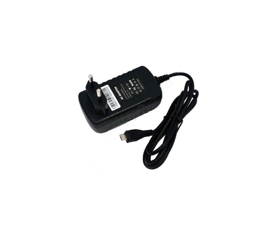 Зарядно за таблети (AC Adapter) Power Adapter 5V 3A Шуко Fixed Micro UBS Cable | JAR Computers Зарядно за таблети (AC Adapter) Power Adapter 5V 3A Шуко Fixed Micro UBS Cable