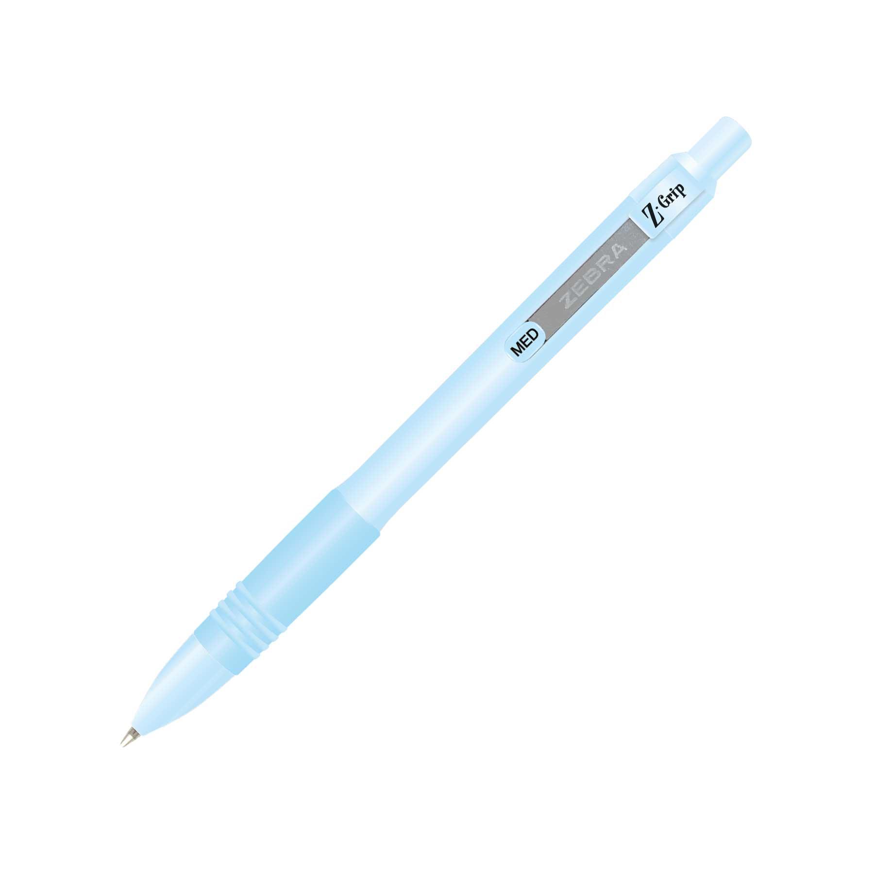 Zebra Химикалка Z-Grip Pastel, 1.0 mm, синя