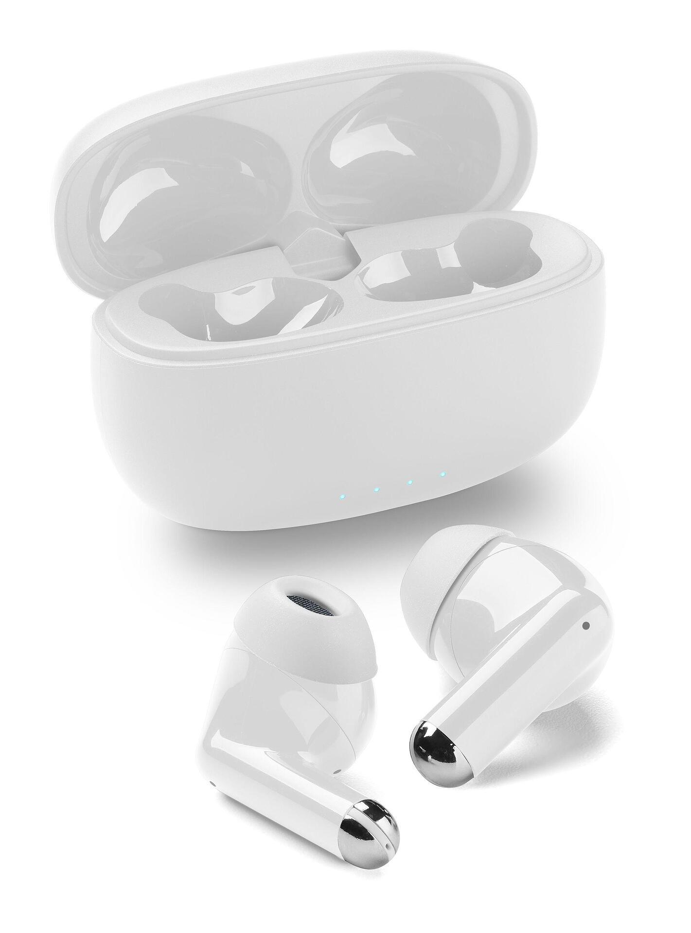 Bluetooth слушалки DRIFT TWS – бели | JAR Computers Bluetooth слушалки DRIFT TWS – бели