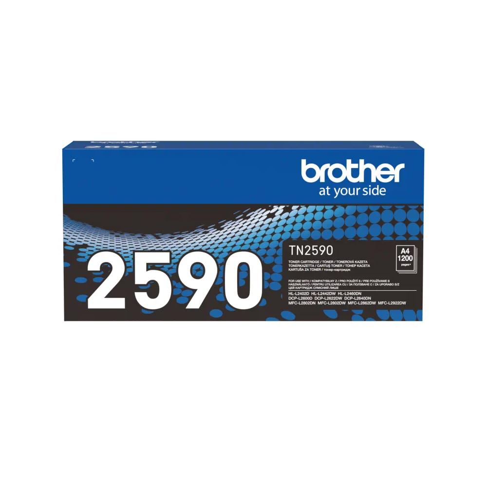 Brother Тонер TN-2590, 1200 страници/5%, Black