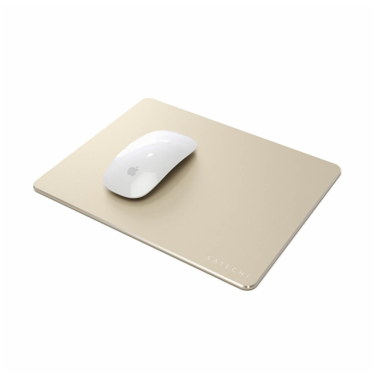 Дизайнерски алуминиев пад за мишка - Satechi Aluminium Mouse Pad (златист) | JAR Computers Дизайнерски алуминиев пад за мишка - Satechi Aluminium Mouse Pad (златист)