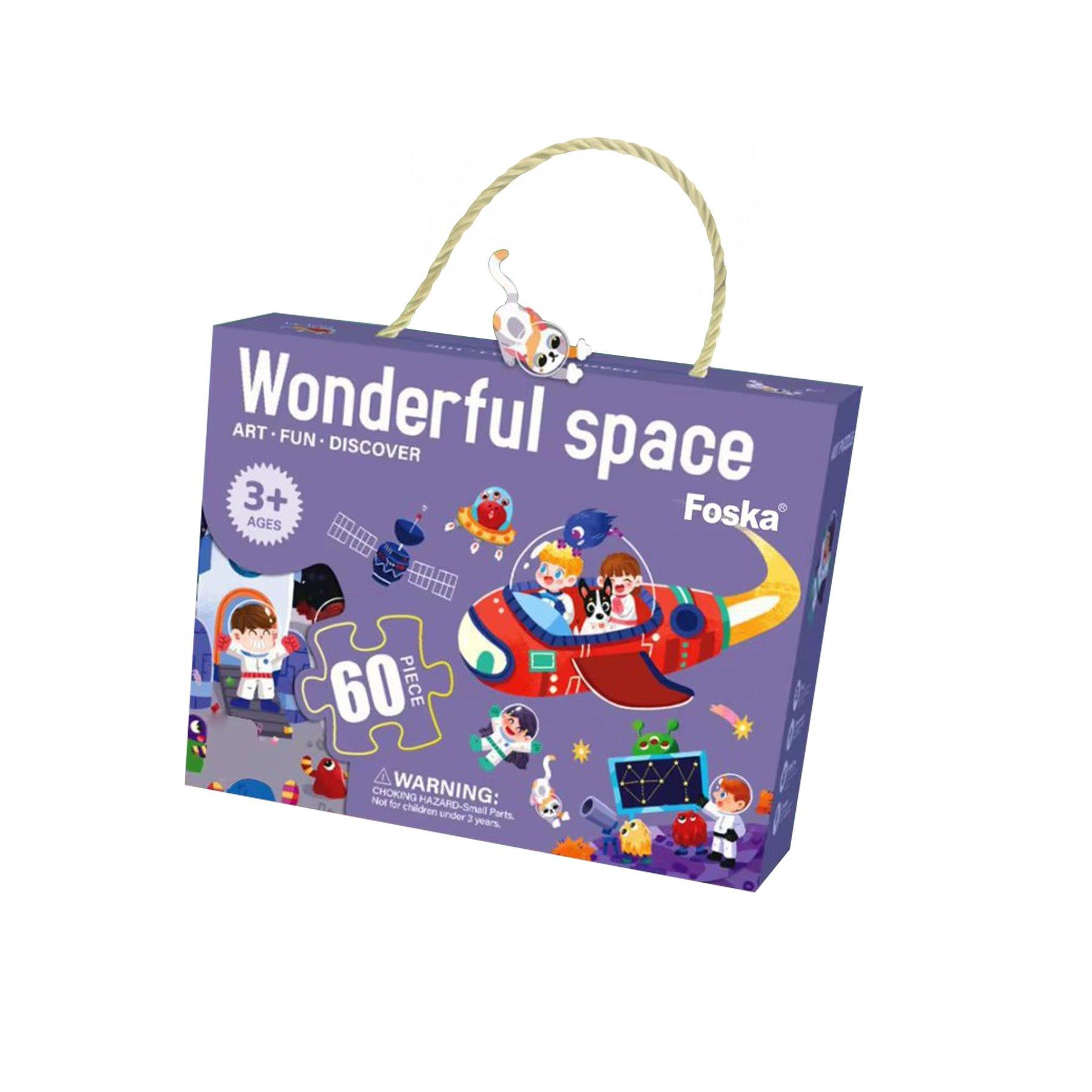 Foska Пъзел Космос, 60 части, 60 х 44 cm