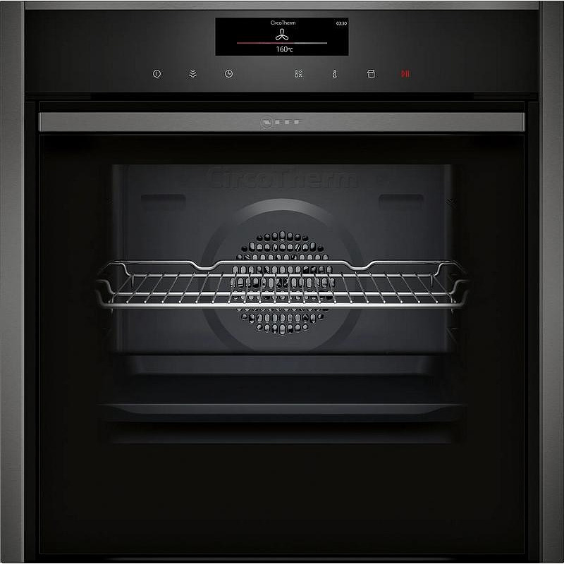 Фурна за вграждане NEFF B58VT68G0(ST) , 71 , А , Пиролиза , Сензорно