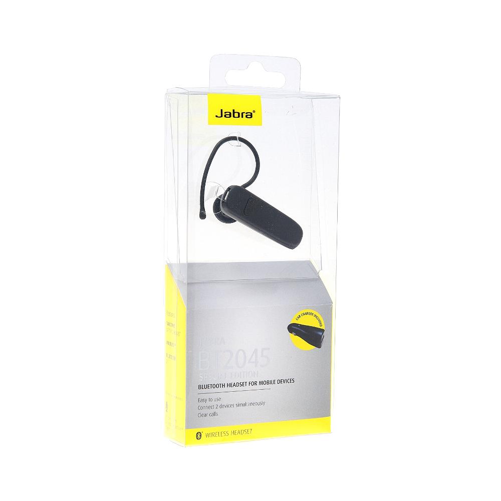 Jabra Bluetooth 2045 Special Edition - bluetooth слушалка за iPhone и мобилни устройства и зарядно за кола в комплекта | JAR Computers Jabra Bluetooth 2045 Special Edition - bluetooth слушалка за iPhone и мобилни устройства и зарядно за кола в комплекта