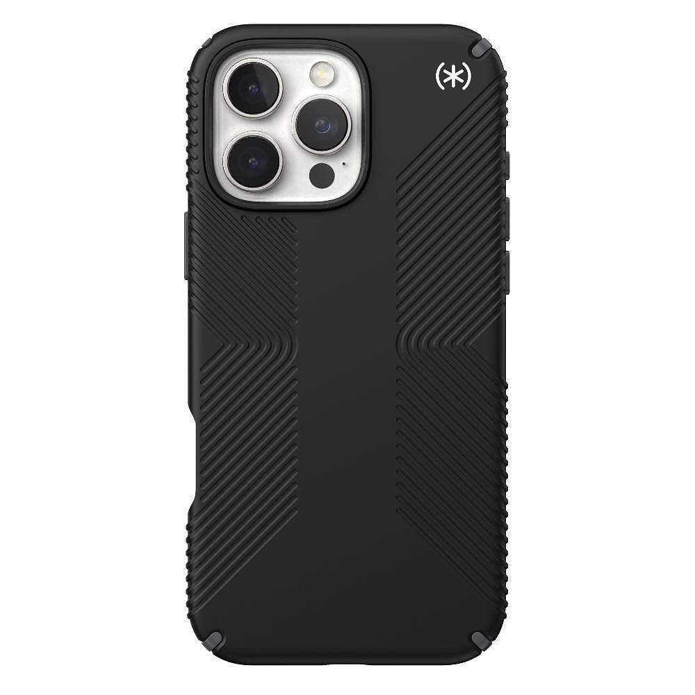 Калъф Speck iPhone 16 Pro Max Black Grip 150776-3205