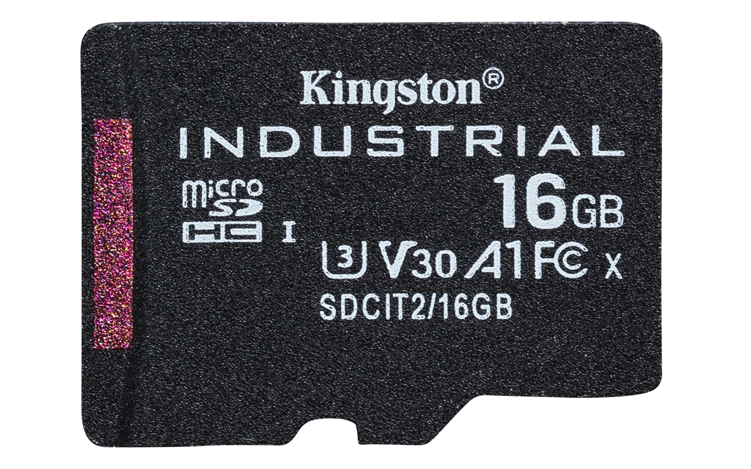 Kingston Technology Industrial 16 GB MicroSDHC UHS-I Клас 10
