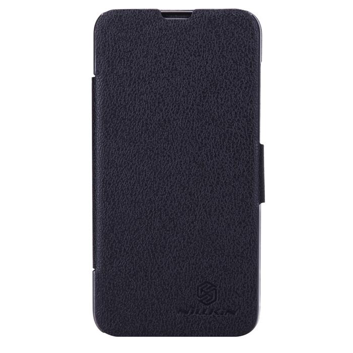 Кожен калъф, тип портфейл за Xiaomi Mi2A - Nillkin Fresh Series Flip Case (черен) | JAR Computers Кожен калъф, тип портфейл за Xiaomi Mi2A - Nillkin Fresh Series Flip Case (черен)