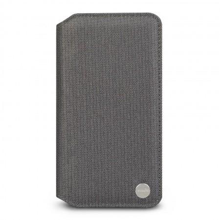 Кожен/текстилен калъф, тип портфейл и поставка за iPhone XS Max - Moshi Overture Case (сив) | JAR Computers Кожен/текстилен калъф, тип портфейл и поставка за iPhone XS Max - Moshi Overture Case (сив)