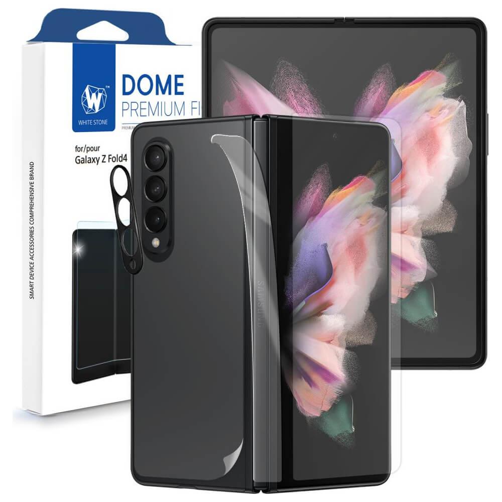 Комплект защитни покрития за Samsung Galaxy Z Fold 4 - Whitestone Premium Gen Film And Camera Protection Set (прозрачен) | JAR Computers Комплект защитни покрития за Samsung Galaxy Z Fold 4 - Whitestone Premium Gen Film And Camera Protection Set (прозрачен)