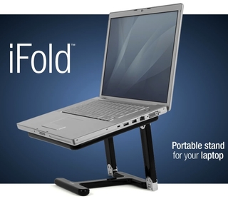 Сгъваема поставка и охлаждане за преносими компютри - Matias iFold | JAR Computers Сгъваема поставка и охлаждане за преносими компютри - Matias iFold