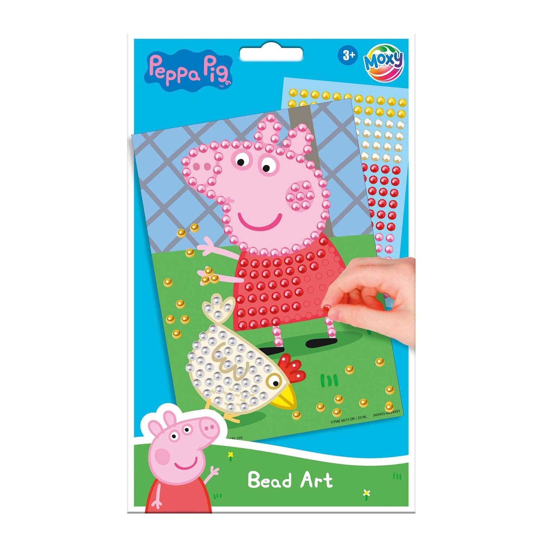 Moxy Оцветяване с мъниста Peppa Pig, А5 | JAR Computers Moxy Оцветяване с мъниста Peppa Pig, А5