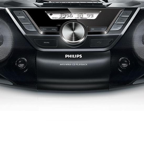 Philips AZ787/12 CD плейър Черен Портативен CD плейър | JAR Computers Philips AZ787/12 CD плейър Черен Портативен CD плейър