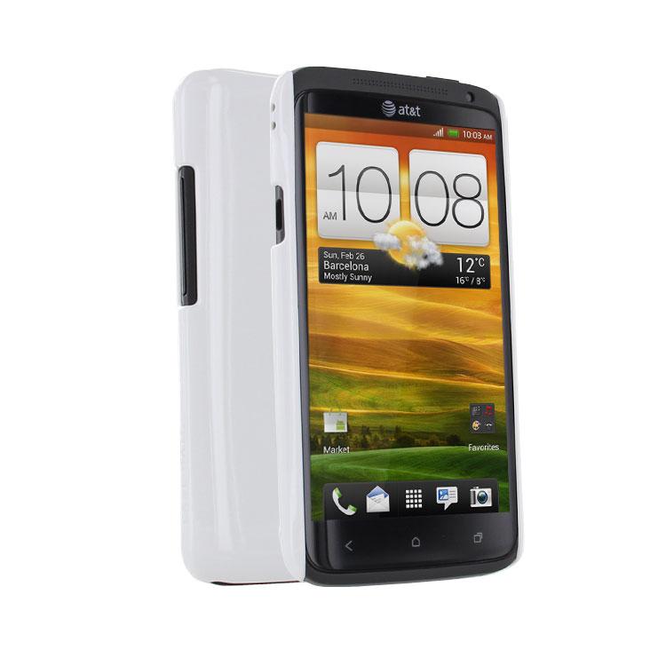 Поликарбонатов кейс за HTC One X - CaseMate Barely There (бял) | JAR Computers Поликарбонатов кейс за HTC One X - CaseMate Barely There (бял)