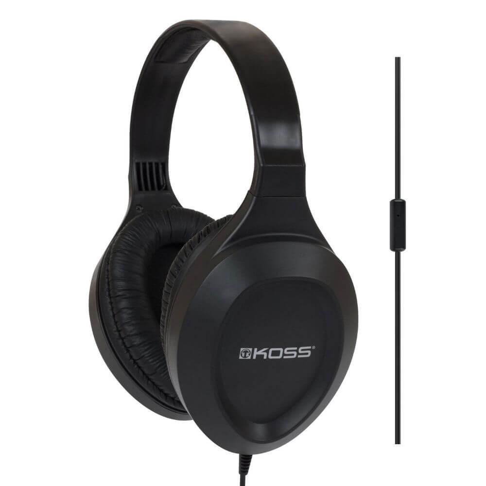 Стерео слушалки с микрофон и управление на звука - Koss UR22i Over Ear Headphones (черен) | JAR Computers Стерео слушалки с микрофон и управление на звука - Koss UR22i Over Ear Headphones (черен)