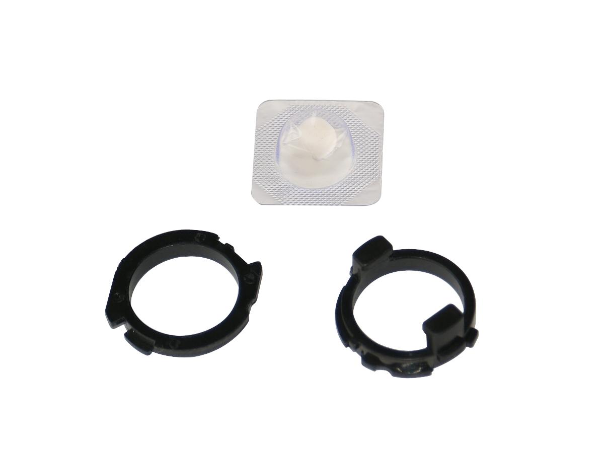 ВТУЛКИ ГОРНА РОЛКА КОМПЛЕКТ (UPPER ROLLER BUSHING  2 PCS) ЗА SAMSUNG ML 1610/1510/1710 - JC61-00589A (JC6100589A) / JC61-00590A (JC6100590A) / BSH-SM1510-UFR (BSHSM1510UFR) - PN CET5596