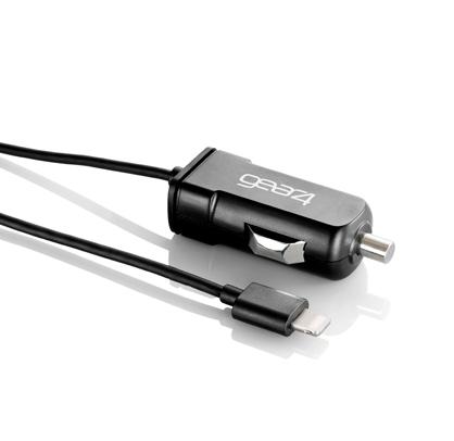 Зарядно за кола с Lightning за iPhone 5, iPhone 5S, iPhone SE, iPhone 5C и iPod Touch 5 - Gear4 1Amp InCar Charger | JAR Computers Зарядно за кола с Lightning за iPhone 5, iPhone 5S, iPhone SE, iPhone 5C и iPod Touch 5 - Gear4 1Amp InCar Charger