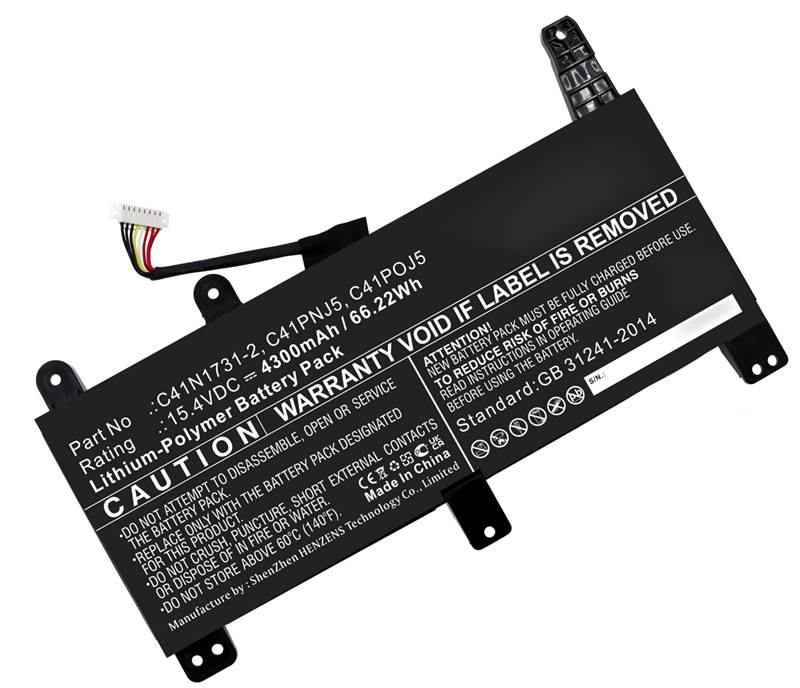 Батерия за лаптоп ASUS ROG Strix G G531GU G731GU G531G G531GW C41N1731-2 - Заместител | JAR Computers Батерия за лаптоп ASUS ROG Strix G G531GU G731GU G531G G531GW C41N1731-2 - Заместител