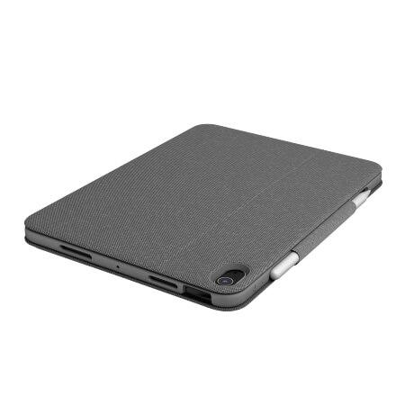 Безжична клавиатура и тракпад, с кейс и поставка за iPad Air 5 (2022), iPad Air 4 (2020) - Logitech Folio Touch (тъмносив) | JAR Computers Безжична клавиатура и тракпад, с кейс и поставка за iPad Air 5 (2022), iPad Air 4 (2020) - Logitech Folio Touch (тъмносив)