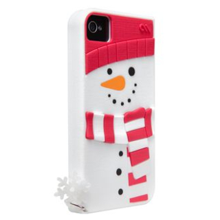 Силиконов кейс за iPhone 4/4S - CaseMate Snowman | JAR Computers Силиконов кейс за iPhone 4/4S - CaseMate Snowman