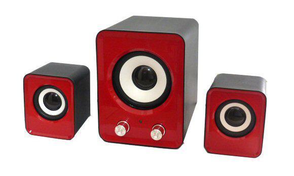 COMP SP. 2.1 USB FT-202 Red | JAR Computers COMP SP. 2.1 USB FT-202 Red