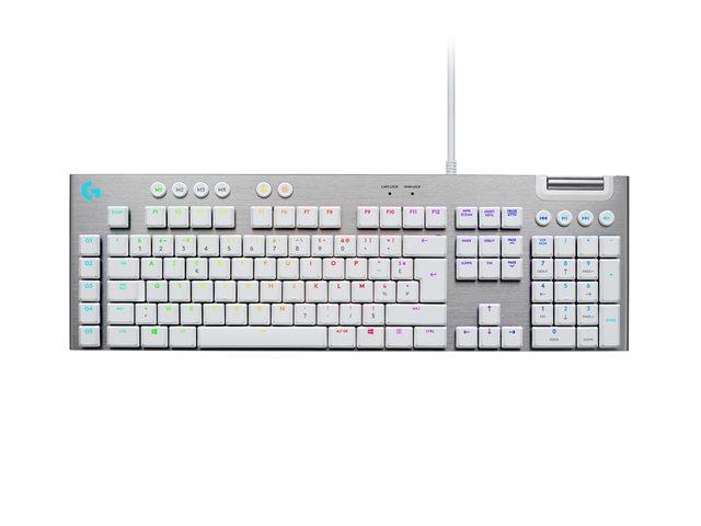 LOGITECH G815 LIGHTSPEED RGB Mechanical Gaming Keyboard – GL Tactile - WHITE - (FRA) - CENTRAL | JAR Computers LOGITECH G815 LIGHTSPEED RGB Mechanical Gaming Keyboard – GL Tactile - WHITE - (FRA) - CENTRAL