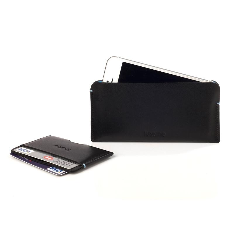 Луксозен кожен калъф тип портфейл за iPhone 5, iPhone 5S, iPhone SE - Knomo Leather Wallet Card Case (черен) | JAR Computers Луксозен кожен калъф тип портфейл за iPhone 5, iPhone 5S, iPhone SE - Knomo Leather Wallet Card Case (черен)