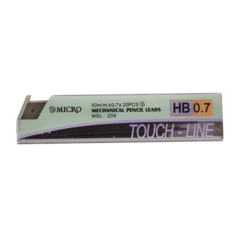 Мини графити Micro, 0.7 mm, HB, 20 броя