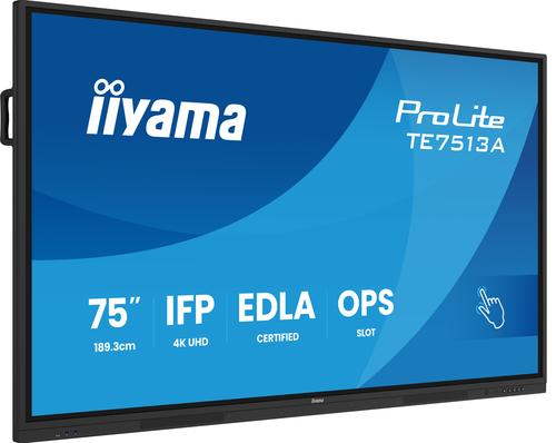 Монитор IIYAMA TE7513A-B2AG 75IN, 8 GB, 128 GB ARM Mali-G52, Android | JAR Computers Монитор IIYAMA TE7513A-B2AG 75IN, 8 GB, 128 GB ARM Mali-G52, Android