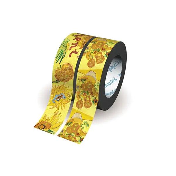 Paperblanks Тиксо Van Gogh Sunflowers, декоративно, 10 m, 2 броя | JAR Computers Paperblanks Тиксо Van Gogh Sunflowers, декоративно, 10 m, 2 броя