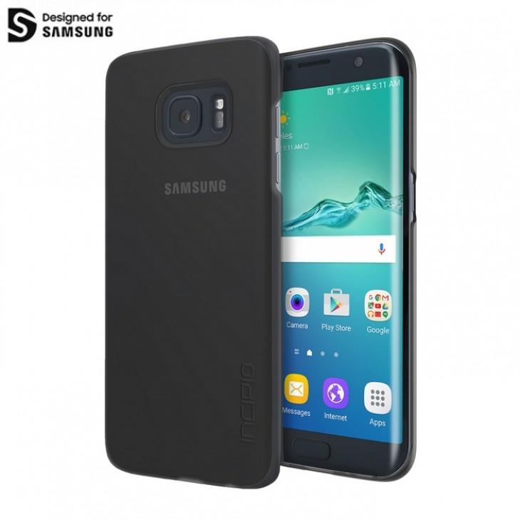Поликарбонатов кейс за Samsung Galaxy S7 Edge - Incipio Feather Pure Case (черен-прозрачен) | JAR Computers Поликарбонатов кейс за Samsung Galaxy S7 Edge - Incipio Feather Pure Case (черен-прозрачен)