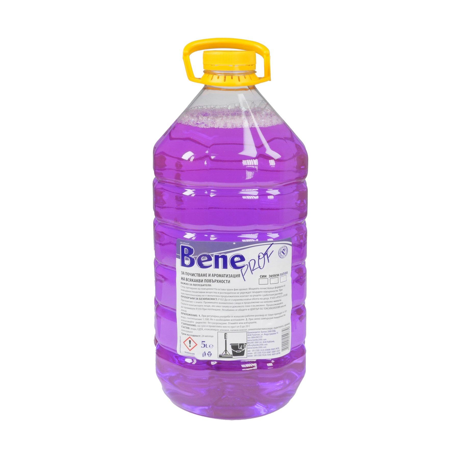 Препарат за почистване на под Bene, универсален, 5 L | JAR Computers Препарат за почистване на под Bene, универсален, 5 L