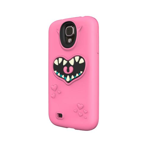 Силиконов калъф с аксесоари за Samsung Galaxy S4 i9500 - SwitchEasy Monsters Pinky (розов) | JAR Computers Силиконов калъф с аксесоари за Samsung Galaxy S4 i9500 - SwitchEasy Monsters Pinky (розов)