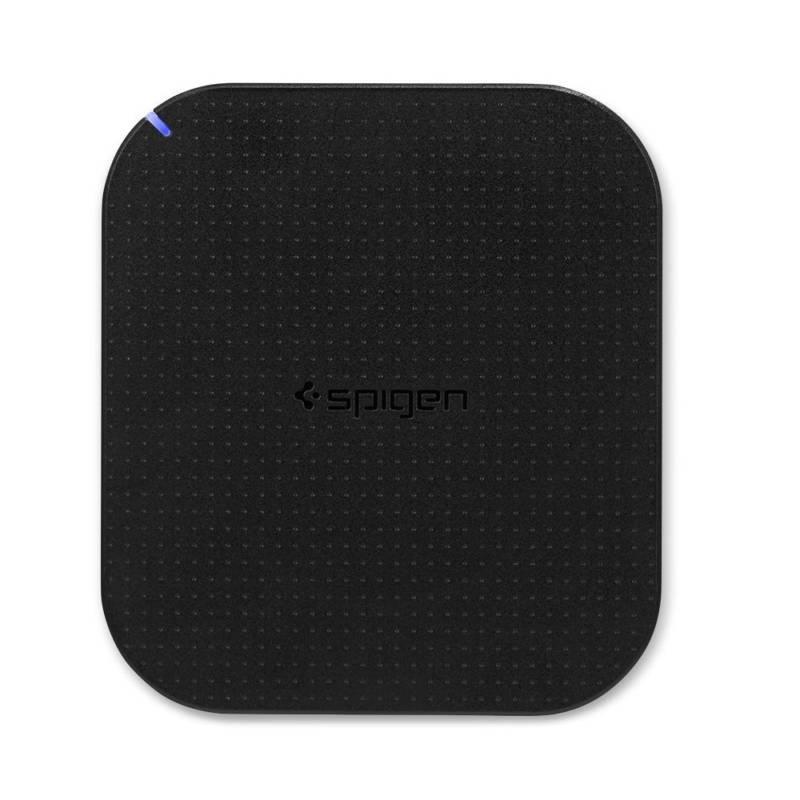 Spigen Essential F302W Wireless Charging Pad (5W)- поставка (пад) за безжично зареждане за QI съвместими смартфони (черен) | JAR Computers Spigen Essential F302W Wireless Charging Pad (5W)- поставка (пад) за безжично зареждане за QI съвместими смартфони (черен)