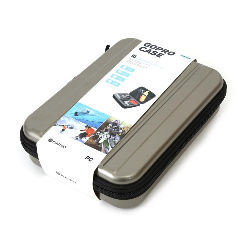 Удароустойчива чанта за GoPro камера и аксесоари (сив) - Platinet GoPro Camera PC Case Medium Case | JAR Computers Удароустойчива чанта за GoPro камера и аксесоари (сив) - Platinet GoPro Camera PC Case Medium Case