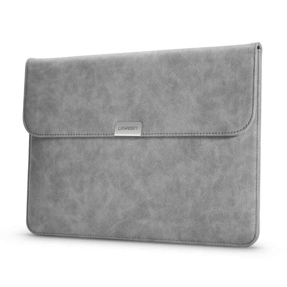 Велурен калъф за iPad и таблети до 9.7 инча - Ugreen Sleeve Pouch (сив) | JAR Computers Велурен калъф за iPad и таблети до 9.7 инча - Ugreen Sleeve Pouch (сив)