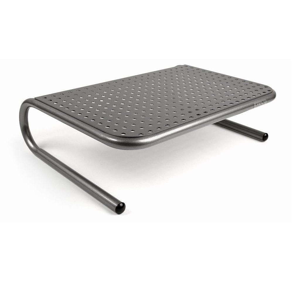 Алуминиева поставка за MacBook, преносими компютри и монитори - Allsop Metal Art Junior Monitor Stand (сива) | JAR Computers Алуминиева поставка за MacBook, преносими компютри и монитори - Allsop Metal Art Junior Monitor Stand (сива)