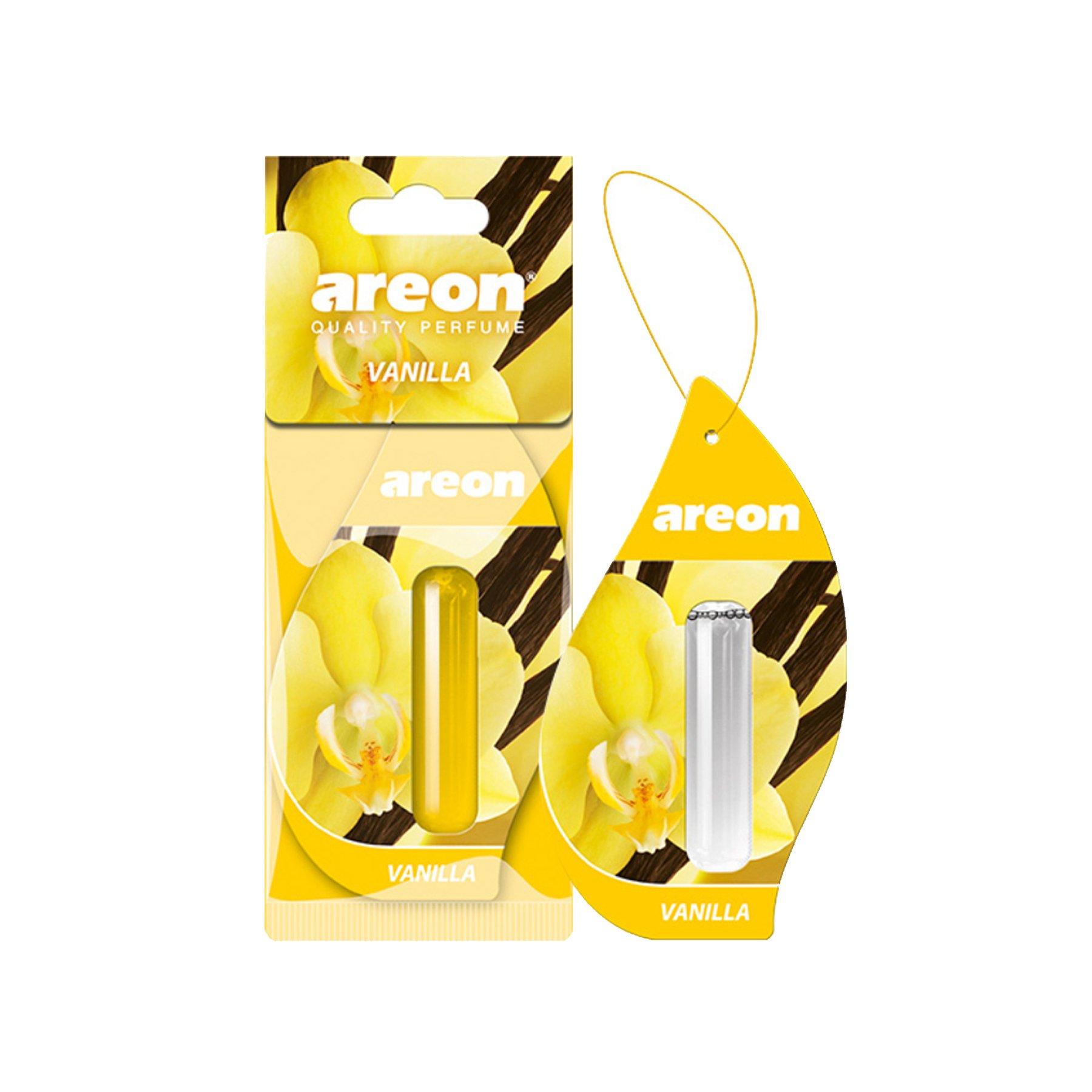 Ароматизатор за кола Areon - Ванилия, течен, 5 ml | JAR Computers Ароматизатор за кола Areon - Ванилия, течен, 5 ml