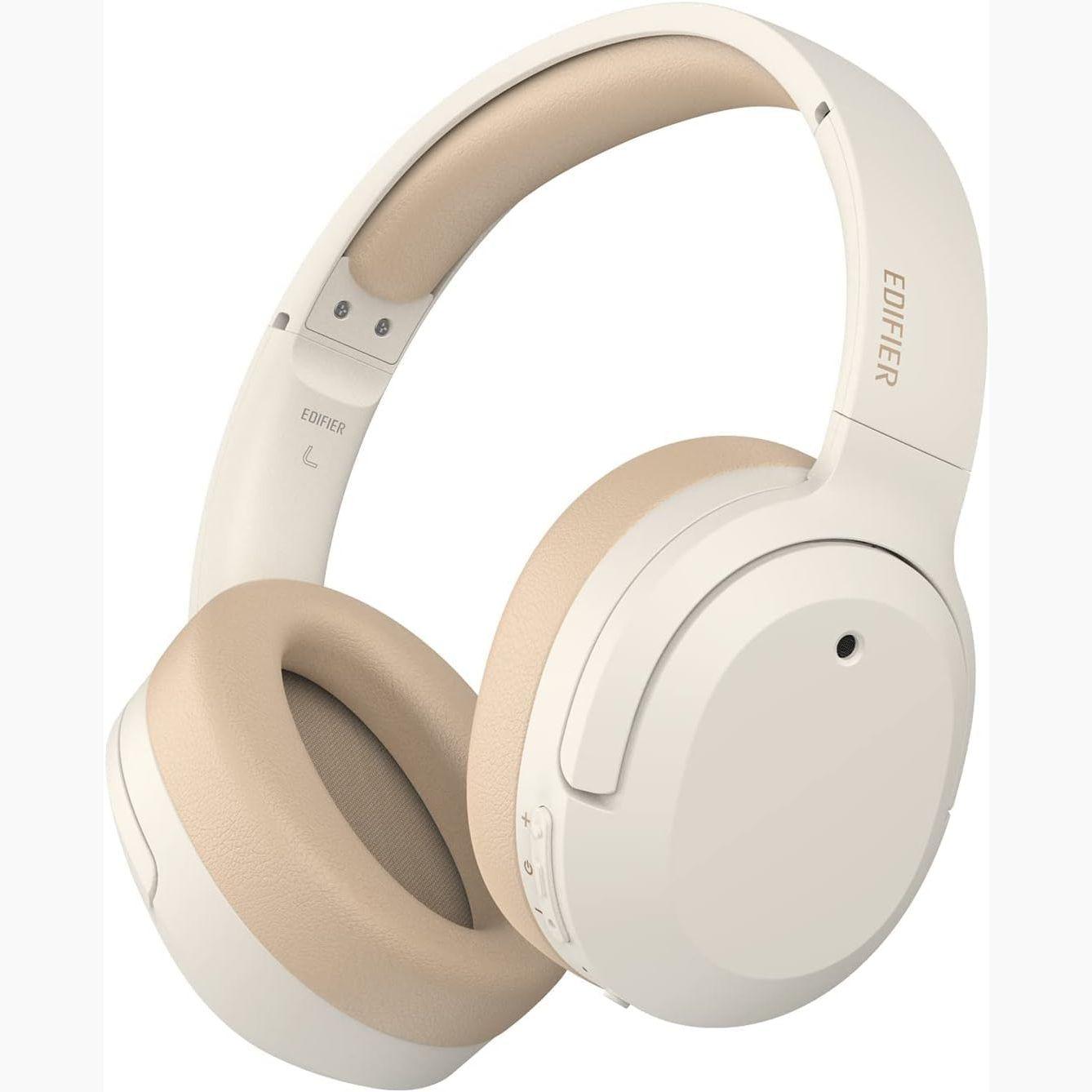 Безжични Bluetooth слушалки с микрофон за мобилни устройства - Edifier W820NB Plus Wireless Noise Cancellation Over-Ear Headphones (бежов) | JAR Computers Безжични Bluetooth слушалки с микрофон за мобилни устройства - Edifier W820NB Plus Wireless Noise Cancellation Over-Ear Headphones (бежов)