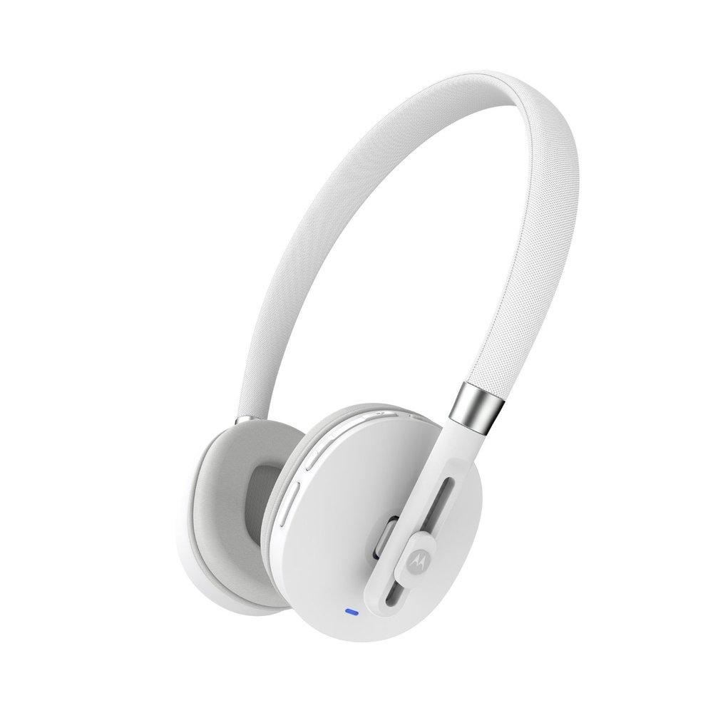 Безжични блутут слушалки за мобилни устройства - Moto Pulse Wireless On-Ear Headphones (бели) | JAR Computers Безжични блутут слушалки за мобилни устройства - Moto Pulse Wireless On-Ear Headphones (бели)